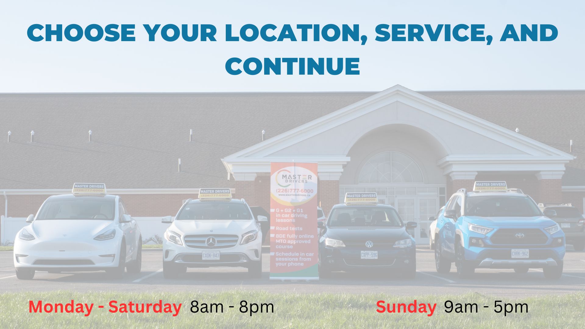 Choose your location to see programs and pricing